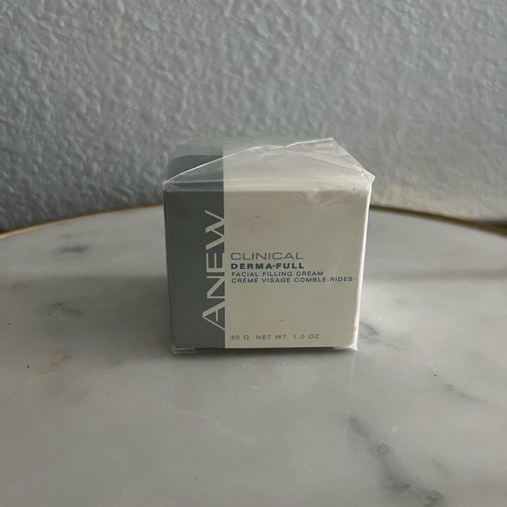 Avon Anew Clinical Derma-Full Face Lifting Cream Full Size 1 oz Skin Firming Set